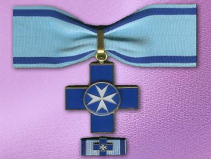 Neck Cross and Breast Star